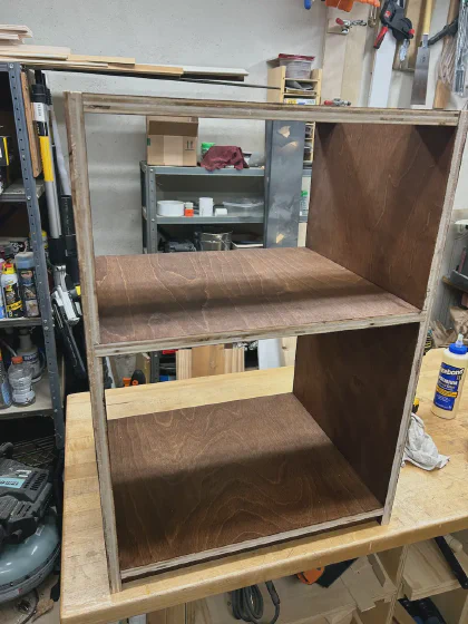 Printer stand build progress 03