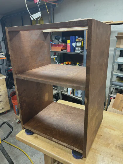 Printer stand build progress 05