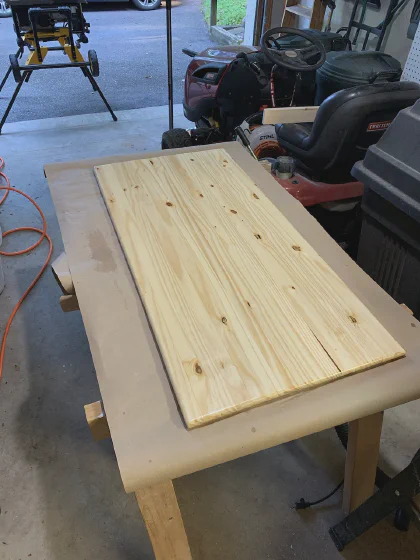 Coffee table build progress 09