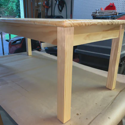 Coffee table build progress 11